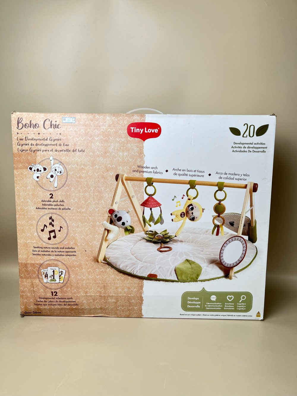 Thảm chơi Tiny Love Luxe Gymini – Boho Chic (full box) - Ảnh 16