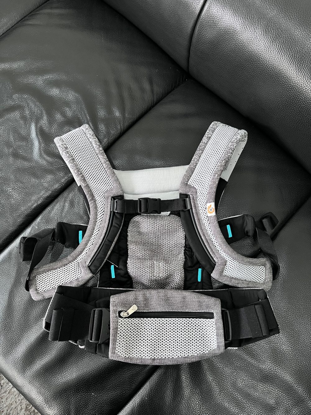 Địu Ergobaby Aerloom màu xám (0→3y, tối đa 16kg) - Ảnh 11