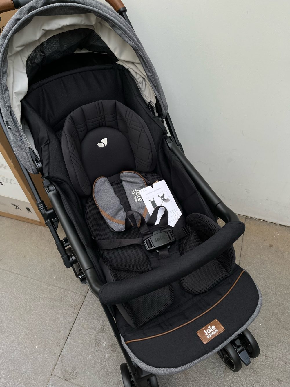 Xe đẩy Joie SMA Baggi 4WD Drift - Carbon ( size: sơ sinh->15kg) - Ảnh 2
