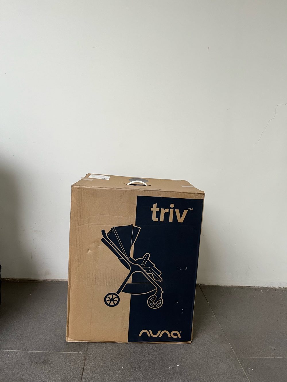 Xe đẩy Nuna triv màu xám be khung đen ( size: 0->22kg, full box) kèm cúp holder và adapter - Ảnh 24