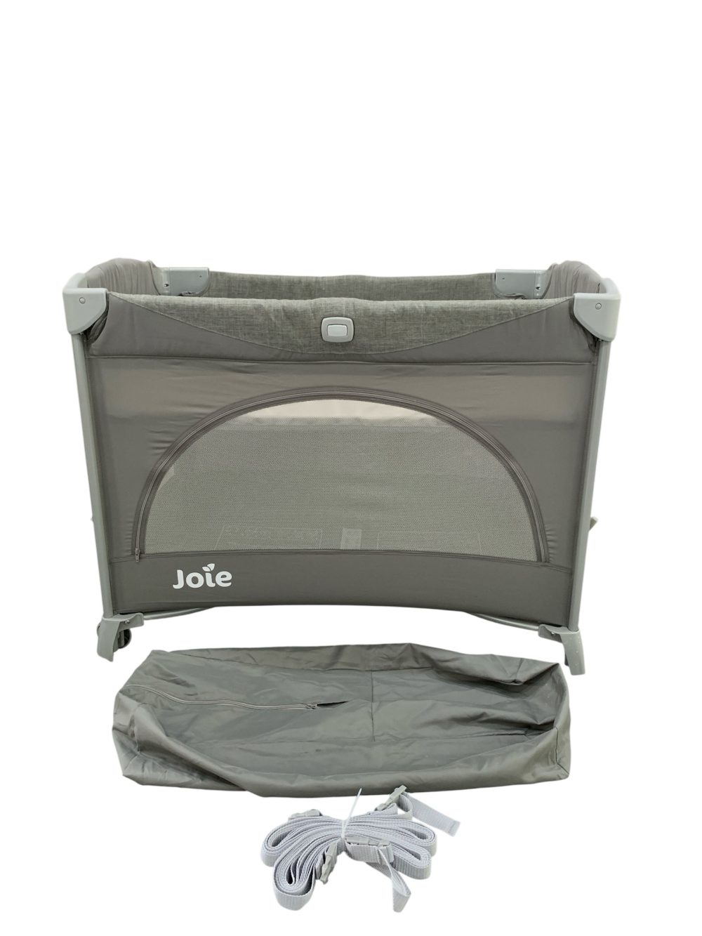 147703b4c39146a390eef555e88eeb71 Giường cũi gấp gọn Joie Kubbie Sleep Foggy Gray - Ảnh 1