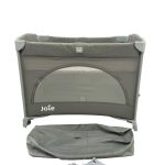 Giường cũi gấp gọn Joie Kubbie Sleep Foggy Gray