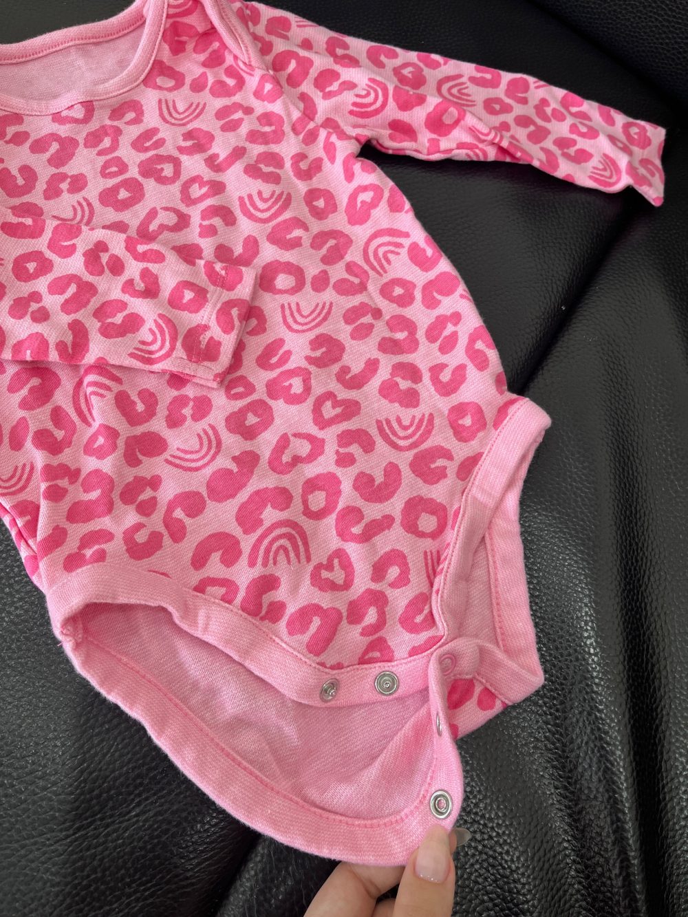 Set 3 bộ bodysuit Mothercare màu hồng, màu trắng (9m-12m) - Ảnh 16