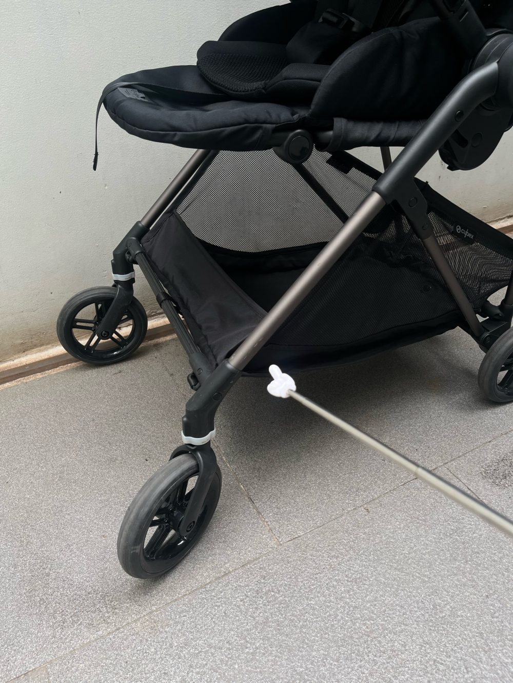Xe đẩy Cybex melio TPE màu magic black - seal VNQ (Size: sơ sinh->3y, tối đa 15kg) full box - Ảnh 18