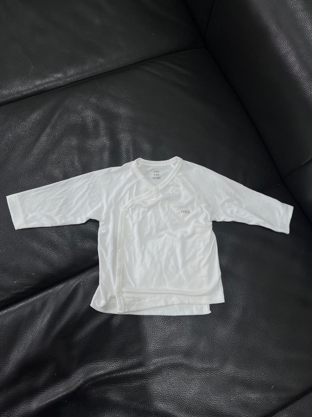 Sleepsuit Nordstrom màu trắng tặng kèm set dài tay Nous màu trắng (3→6m) - Ảnh 19