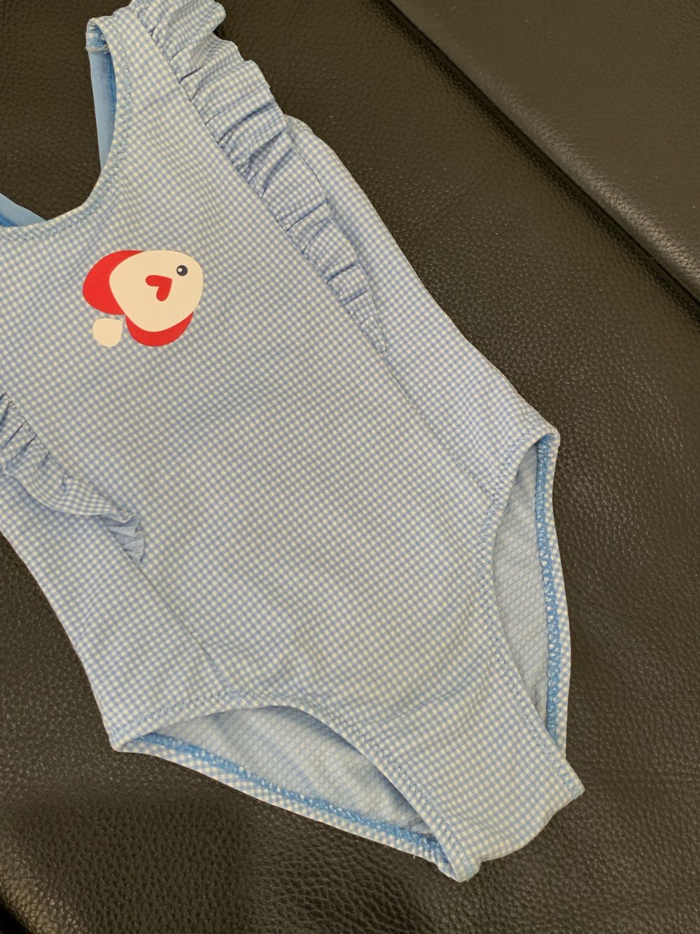 Bộ đồ bơi caro Obaibi hoạ tiết con cá (18M) - Ảnh 7