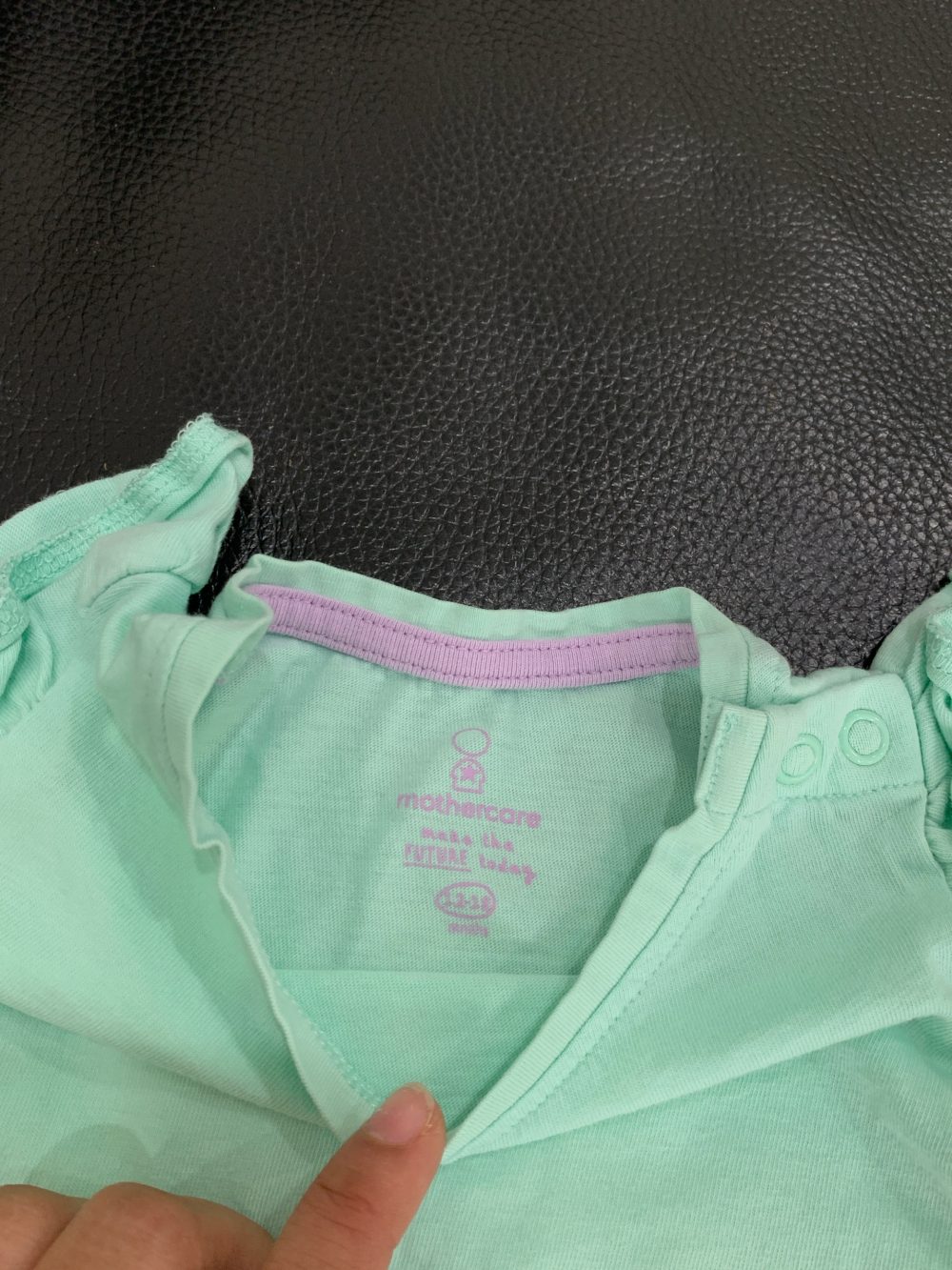 Set 3 áo cánh tiên Mother Care, Obaibi màu xanh, tím, trắng (12-18m) - Ảnh 8