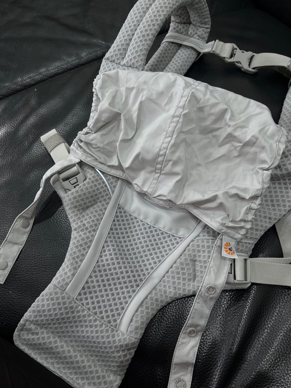 Địu Ergobaby Alta Hip Seat, Pearl Grey (4→48m~5.5→20.4kg) - Ảnh 9