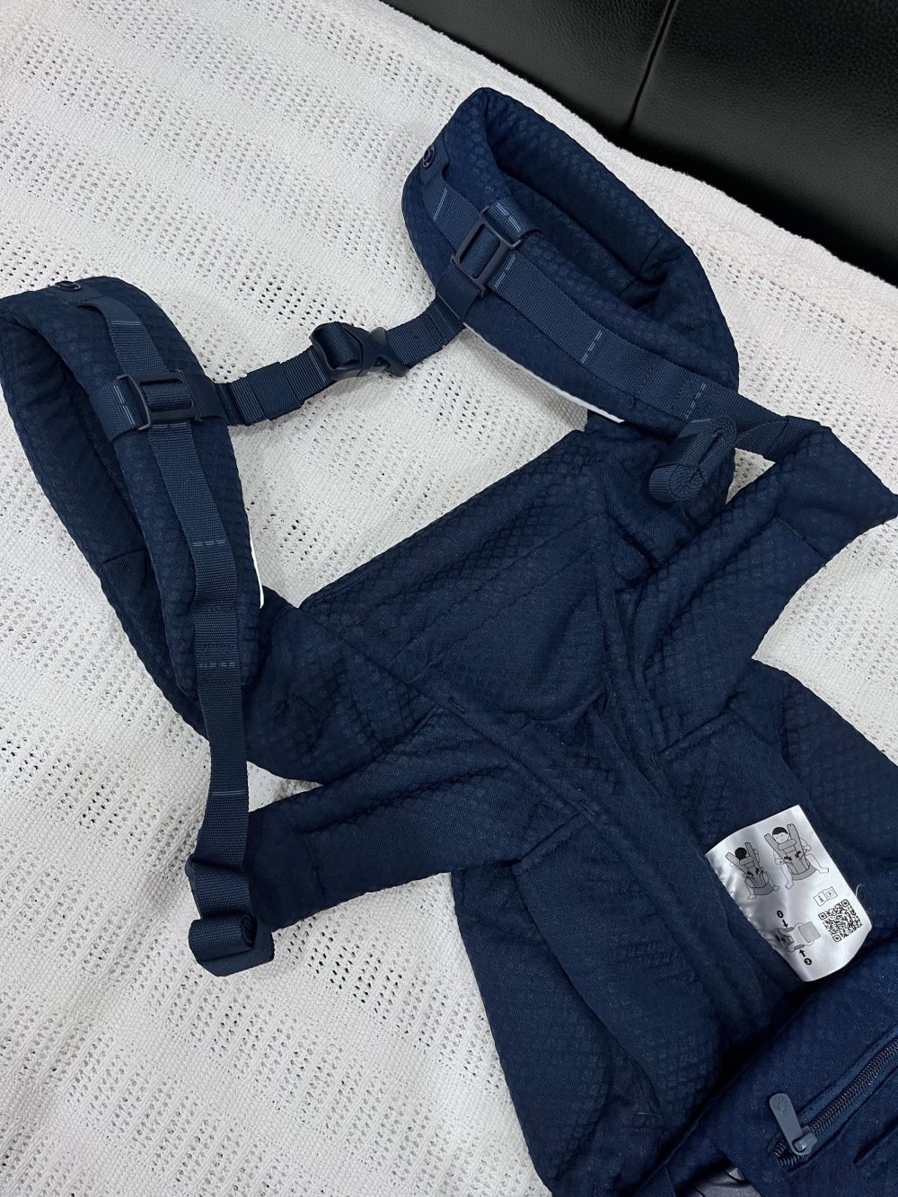 Địu bé Ergobaby Omni Deluxe, Midnight Blue ( size: 0->48m~ 3kg2->20kg4) full box - Ảnh 18