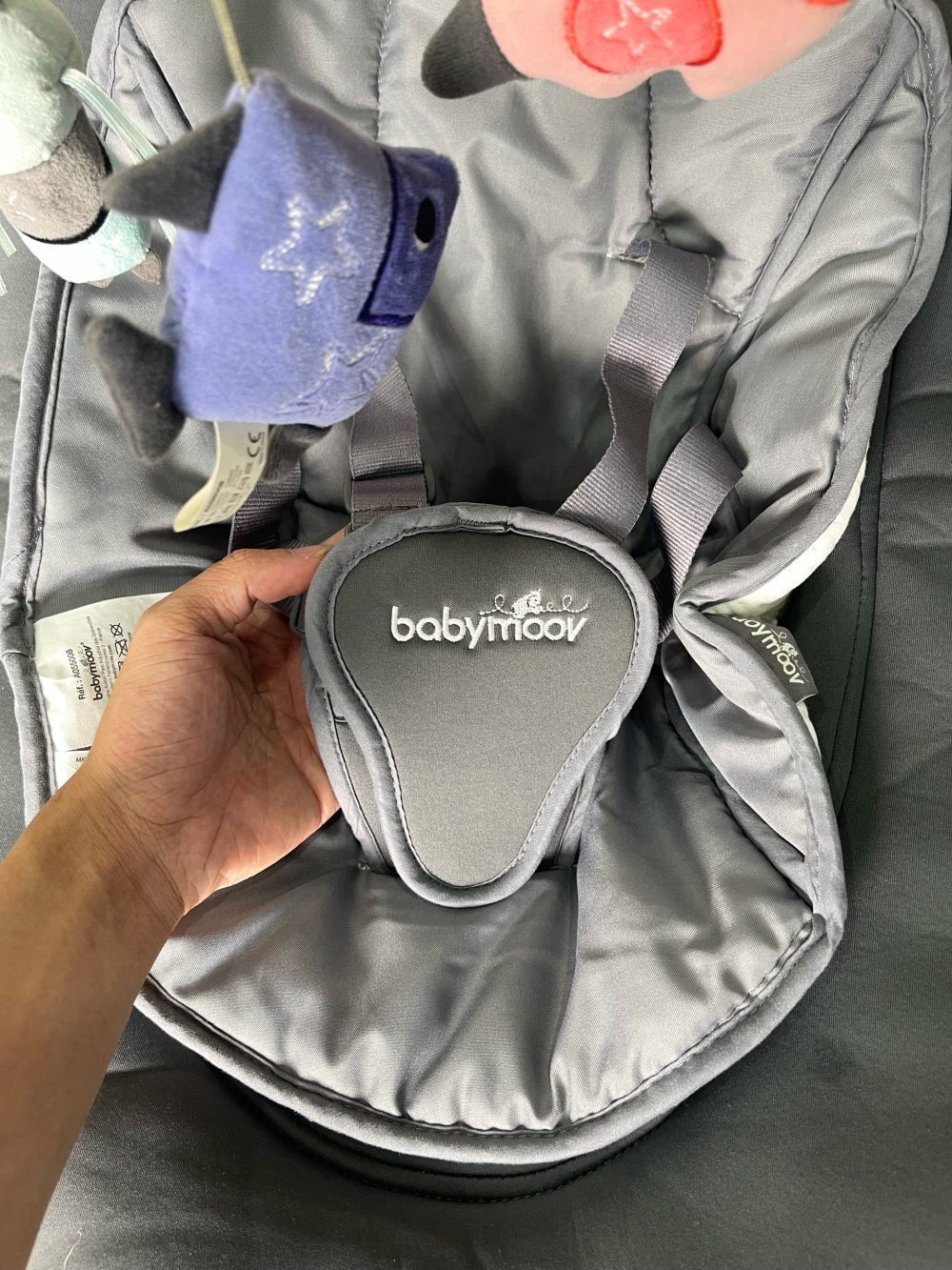 Nôi rung Babymoov ( size: 0->9m, tối đa 9kg) full box - Ảnh 12