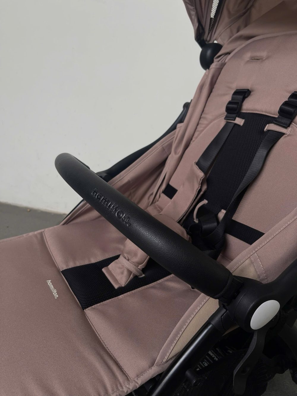 Xe đẩy gấp gọn Hamilton X1 plus màu nâu ánh hồng ( size: sơ sinh -> 20kg) - Ảnh 15