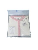Bộ cộc tay La Pomme màu hồng (size: 6m)