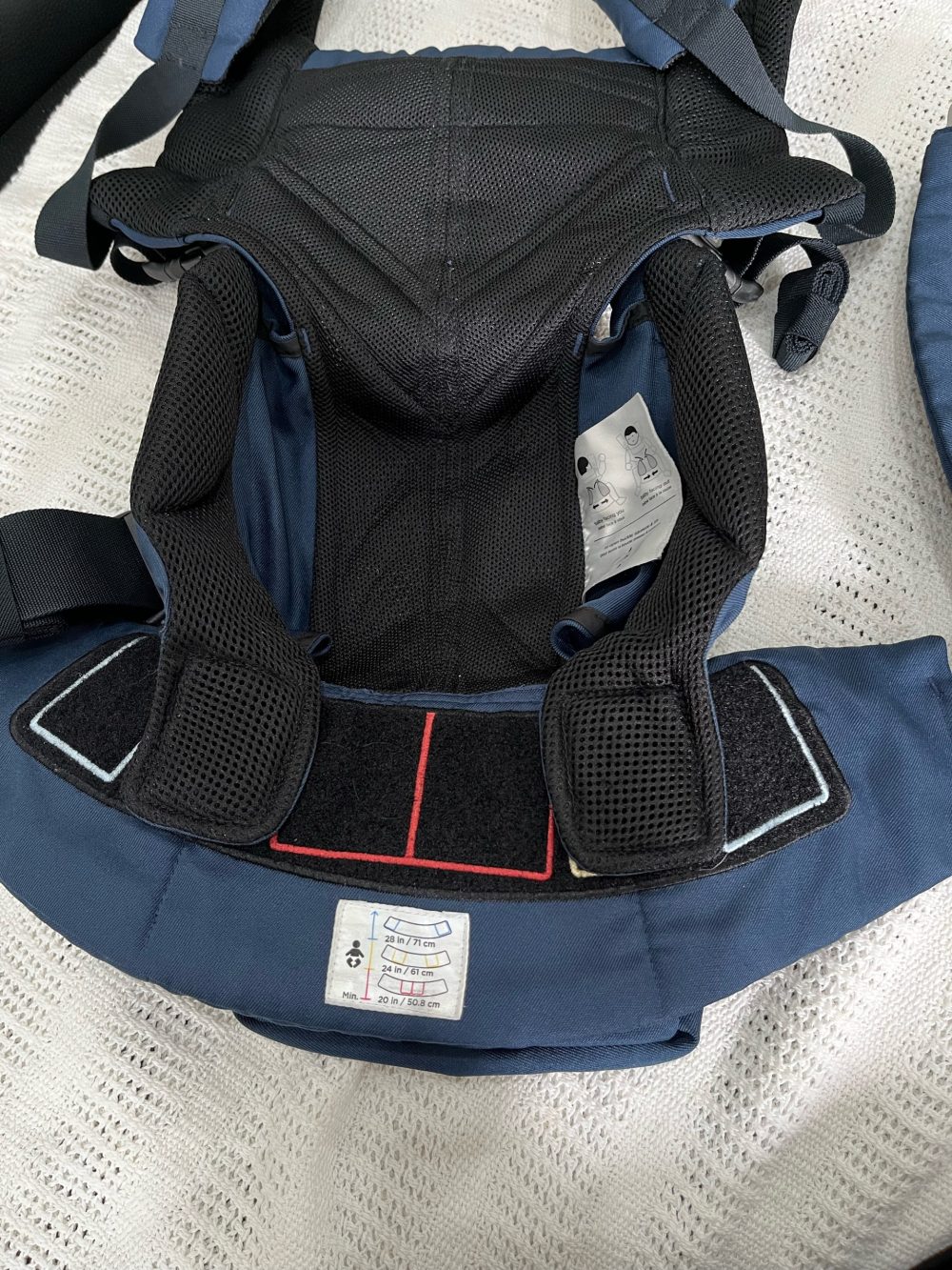 Địu Ergobaby Omni 360 Cool Air Mesh, Midnight Blue ( size: 3kg2->20kg~ 0->48m) - Ảnh 10