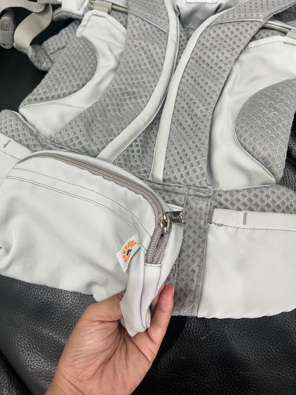 Địu Ergobaby Omni Breeze, Pearl Grey (size: 3kg2→20kg~ 0→48m) - Ảnh 3