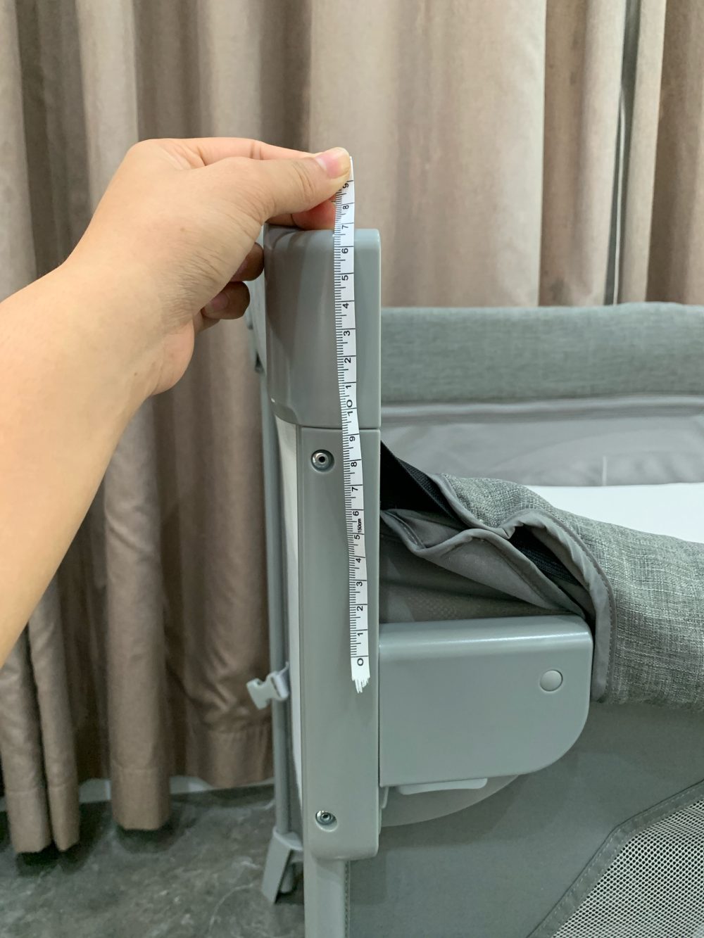 Giường cũi gấp gọn Joie Kubbie Sleep Foggy Gray - Ảnh 23