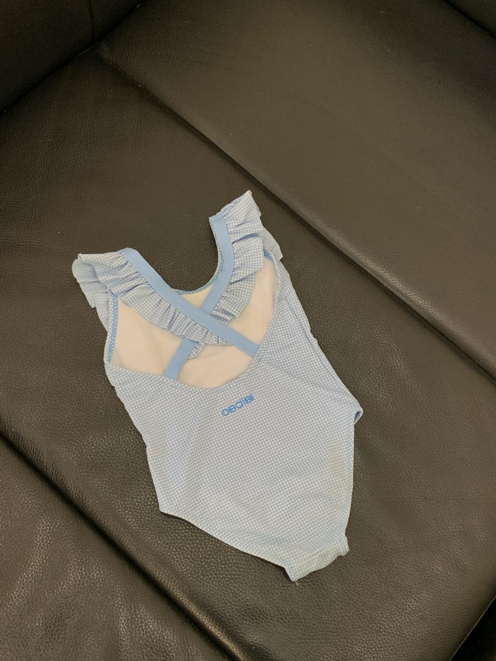 Bộ đồ bơi caro Obaibi hoạ tiết con cá (18M) - Ảnh 3