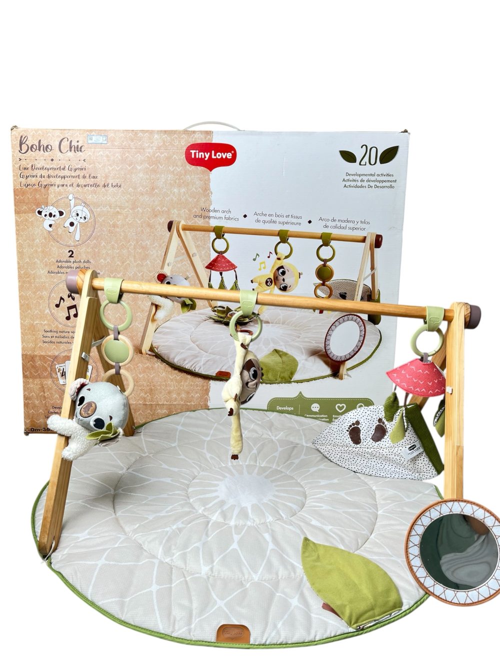 Thảm chơi Tiny Love Luxe Gymini – Boho Chic (full box) - Ảnh 1