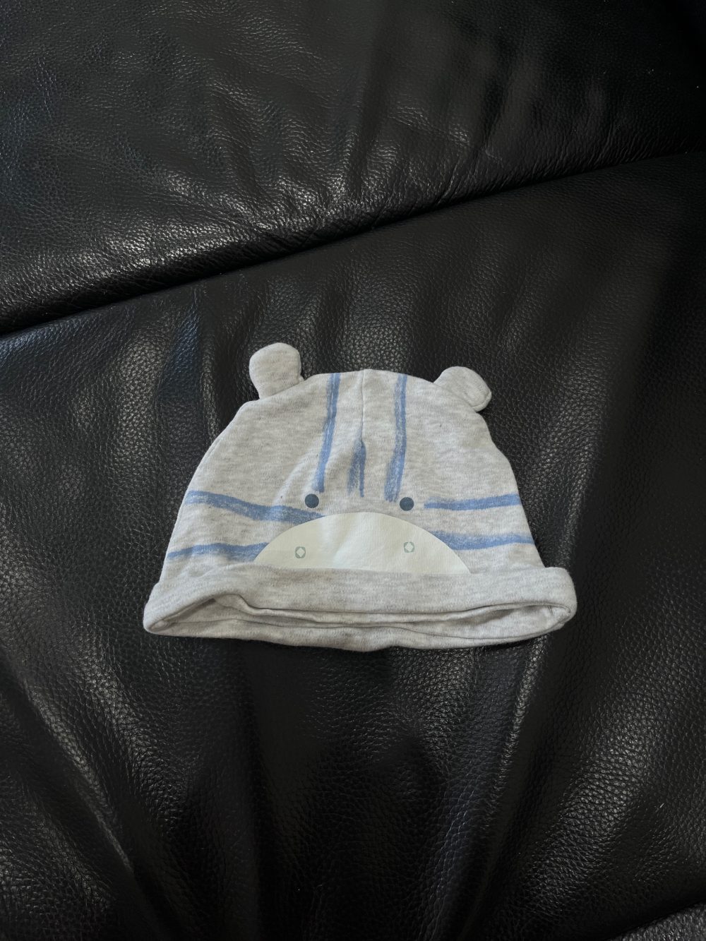 Set bodysuit, quần dài và mũ Mothercare màu xám (9→12m) - Ảnh 4