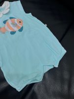 Set 2 bộ bodysuit Ralph Lauren và Obaibi màu xanh, trắng (size: 12m) - Ảnh 5