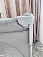 Giường cũi Joie Kubbie Sleep Foggy Gray (tối đa 9kg) tặng kèm đệm sơ dừa & drap size 80x50cm - Ảnh 5
