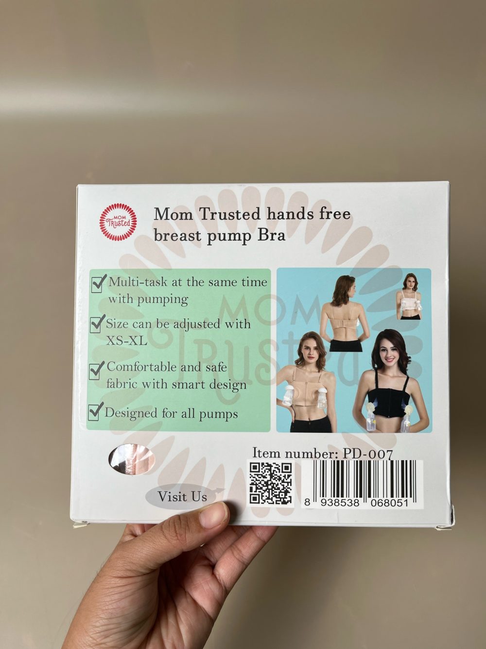 Set 2 áo ngực hút sữa Mom Trusted và áo cho bé bú ( size: L) tặng kèm miếng thấm sữa pigeon - Ảnh 14
