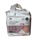 Tã dán đêm Applecrumby AirPlus Overnight Tape Size NB (size: dưới 4kg)