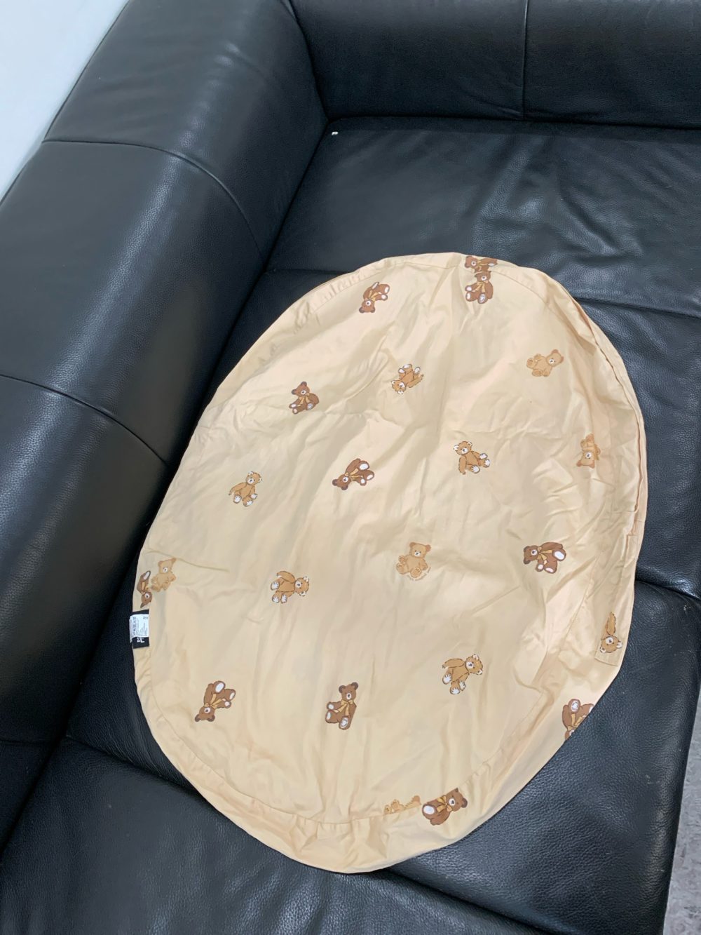 Gối chống trào ngược Dono&Dono vải 4 mùa (hoạ tiết gấu teddy) + kèm vỏ gối hoạ tiết thỏ hồng - Ảnh 8