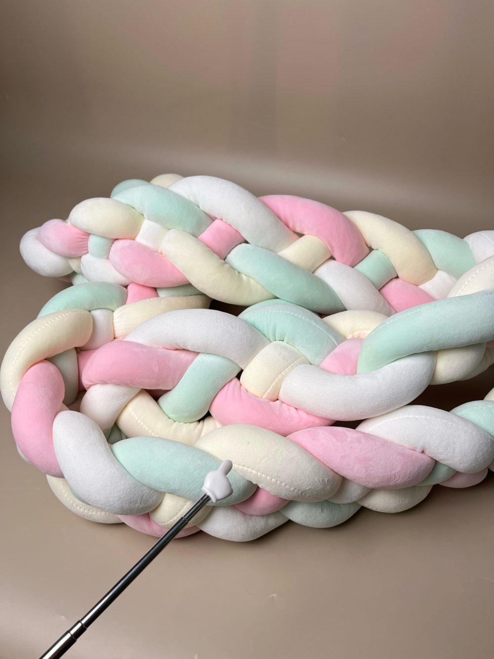 Quay cũi xoắn sợi màu pastel ( size: 3m6) - Ảnh 7