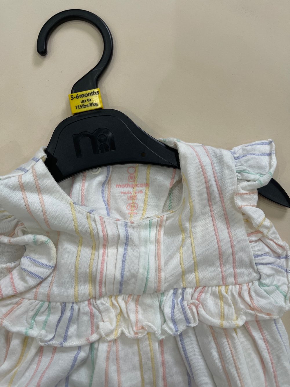 Ðầm bodysuit kẻ sọc cầu vồng Mothercare (Size: 3->6m) - Ảnh 8