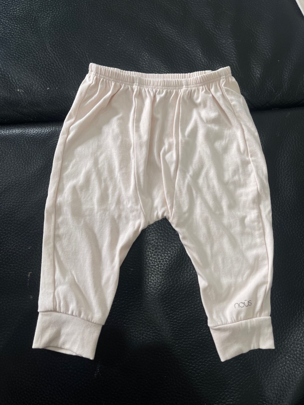 Set đồ Nous màu trắng/hồng (Size: 0->3m) - Ảnh 10