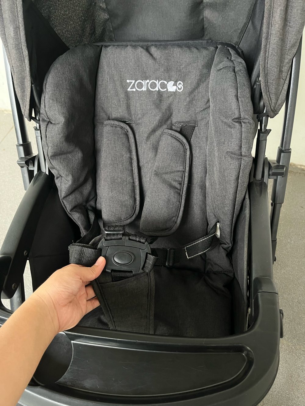Xe đẩy Zaracos Oral 2706 (2 chiều), màu đen ( size: 0->5y, tối đa 25kg) - Ảnh 6
