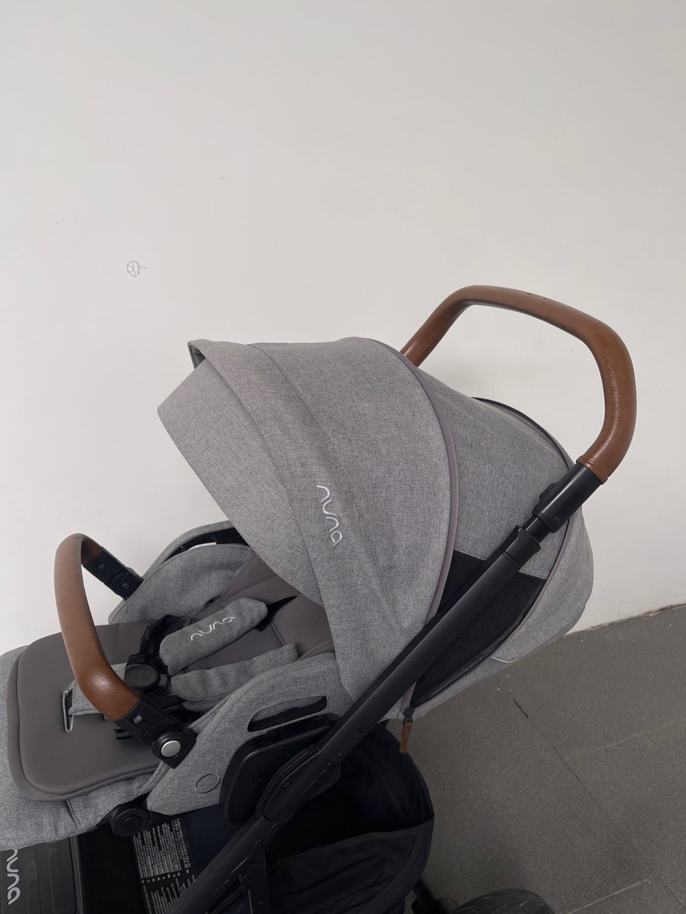 Xe đẩy Nuna mixx next màu granite, kèm túi giữ ấm Nuna và Adapter ( size: 0->22kg) - Ảnh 25