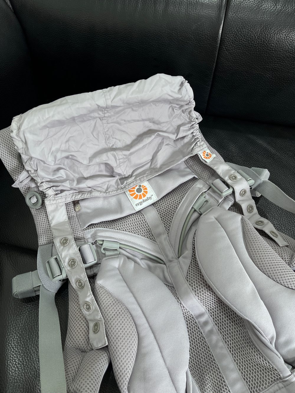 Địu Ergobaby Omni 360 airmesh màu xám (0→4y, 3.2-20kg) - Ảnh 15