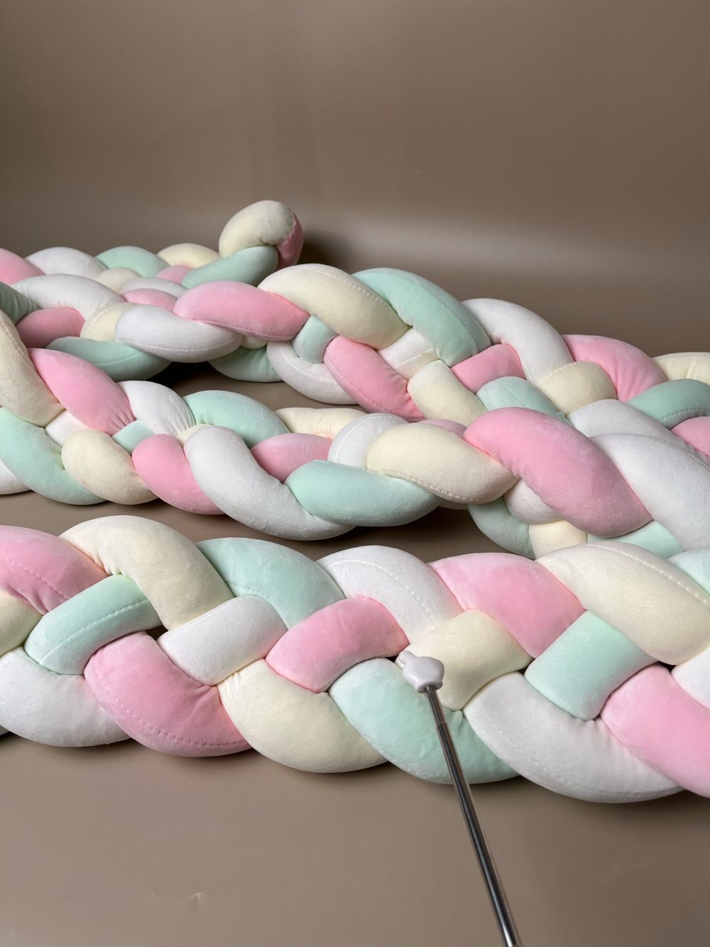 Quay cũi xoắn sợi màu pastel ( size: 3m6) - Ảnh 5