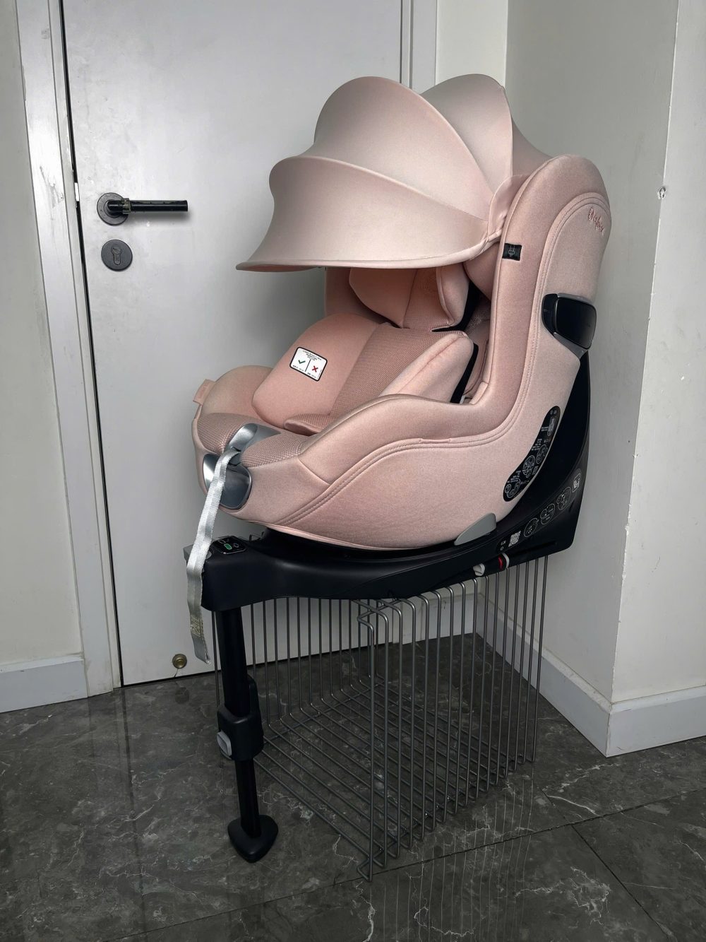 Carseat Cybex Sirona plus kèm base isofix (màu hồng) - Ảnh 4