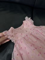 Váy Copenhagen Delights Isabella Baby Girl màu hồng (9→12m) còn tag - Ảnh 3