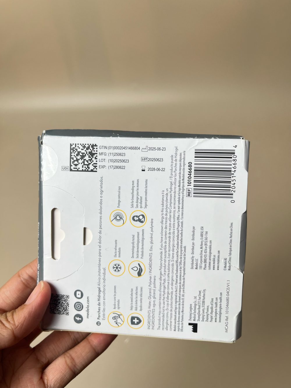 Máy hút sữa Medela Freestyle Hands-free (BH 10/3/2027, full box) tặng kèm áo hút sữa - Ảnh 19
