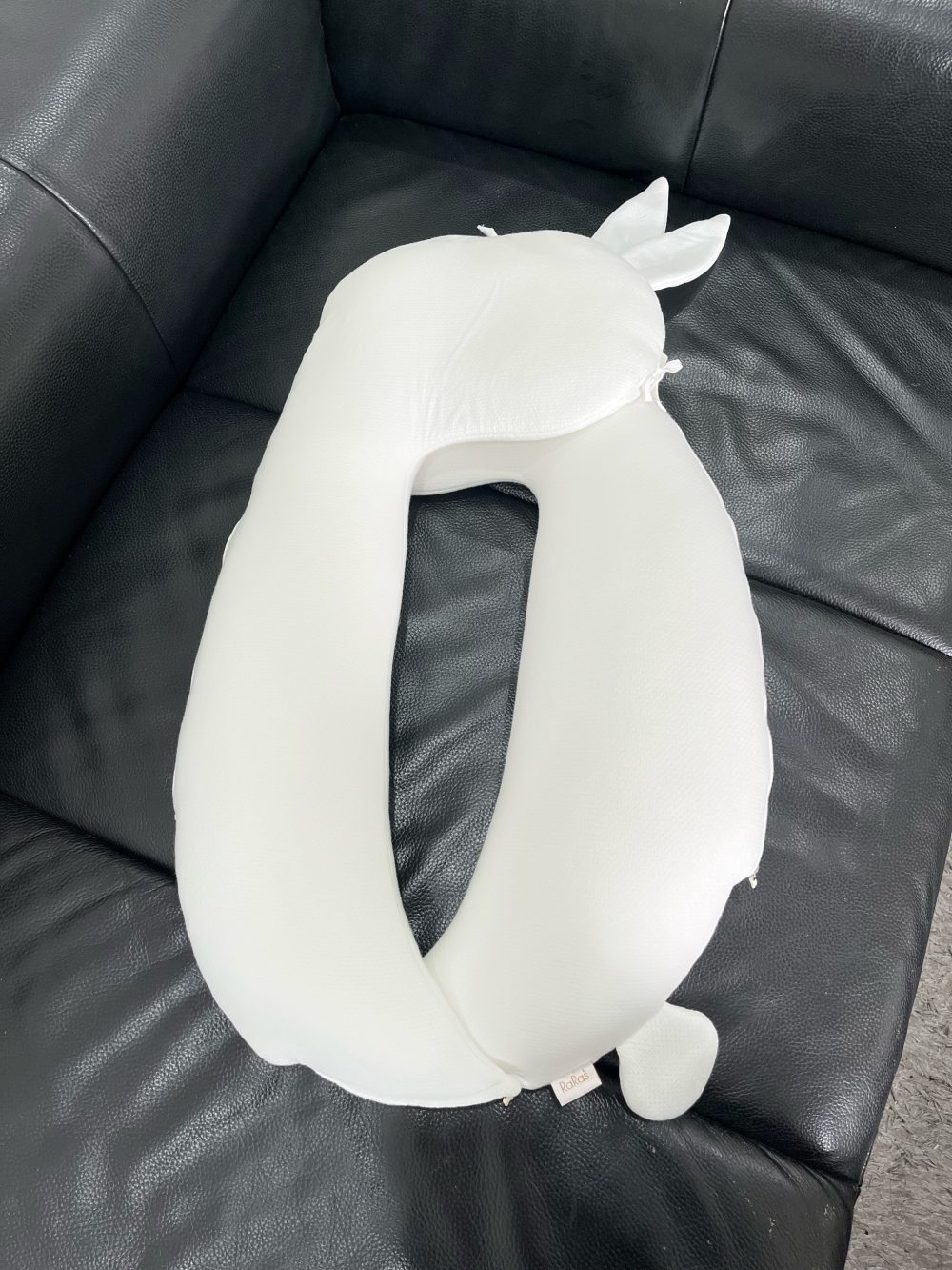 Gối thỏ Raras vải bamboo màu trắng ( size: 2m→2y) - Ảnh 6