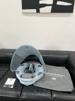 Phao bơi ngực Mambobaby màu xanh hoạ tiết bọ rùa có mái che ( size: 3->24m~ 6->18kg) - Ảnh 3