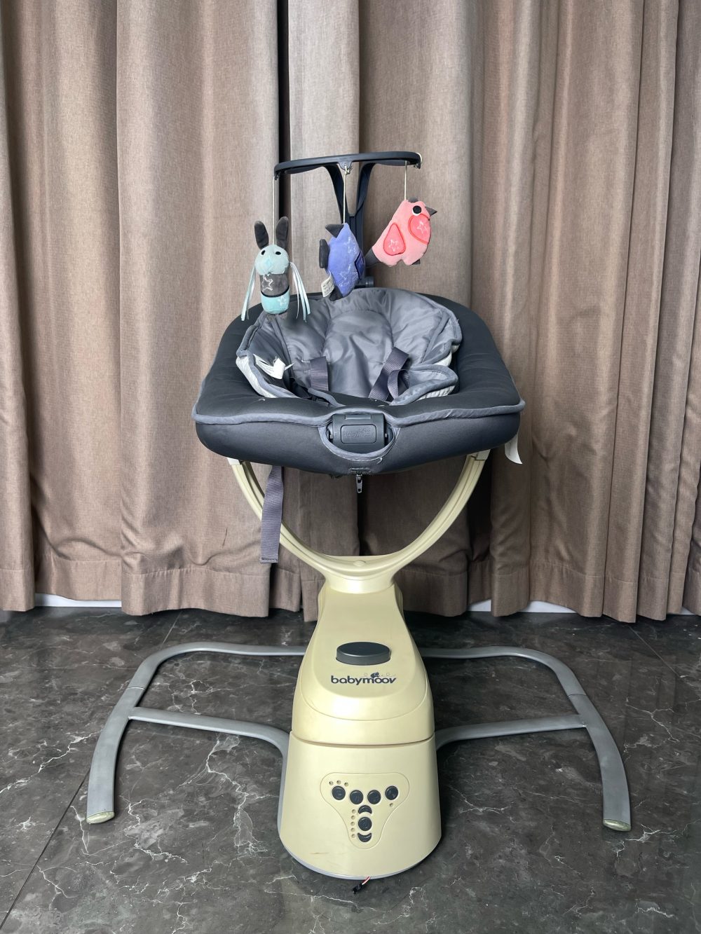 Nôi rung Babymoov ( size: 0->9m, tối đa 9kg) full box - Ảnh 13