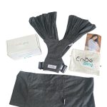 Địu vải Embé Sling màu Novasoft Charcoal, Flex plus ( size: 0-> 24m) full box.