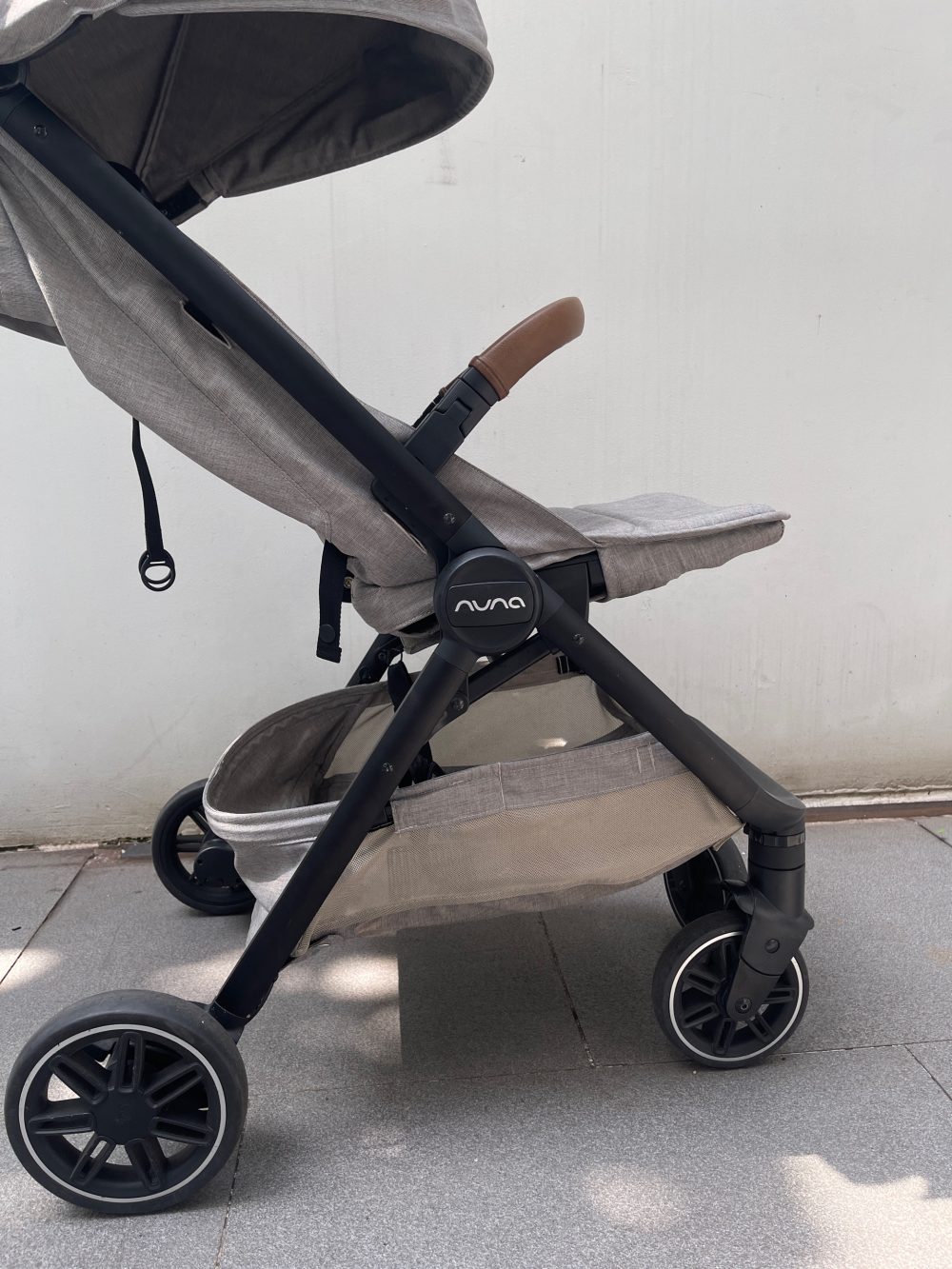 Xe đẩy Nuna trvl màu xám khung đen (size: 0m->22kg) - Ảnh 9