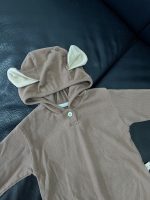 Set bodysuit tai thỏ màu nâu và quần bí cotton Peekaboo (size: 12m) - Ảnh 12