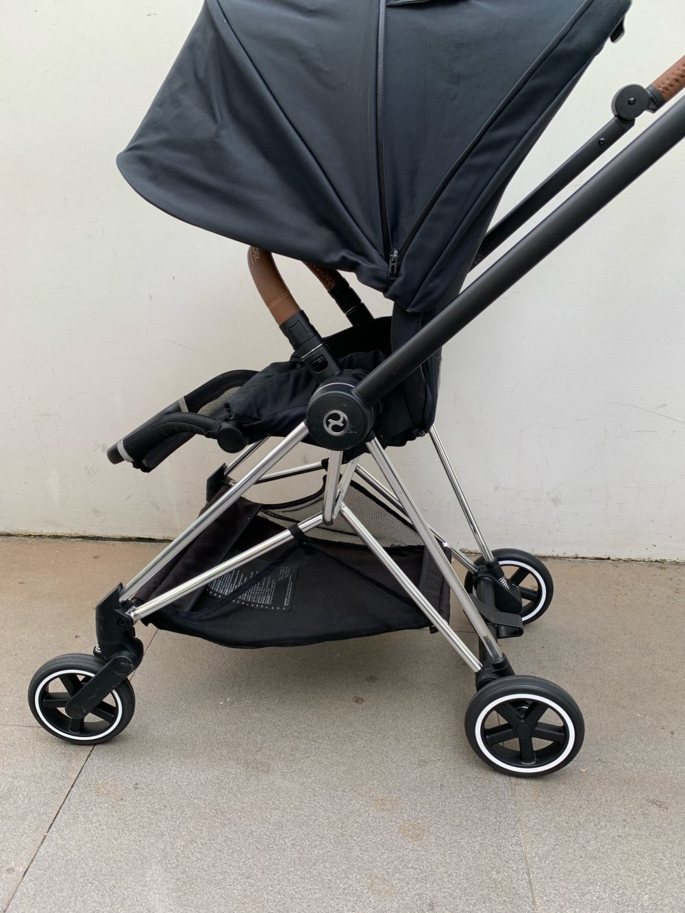 Xe đẩy Cybex Mios 2 màu xanh đen khung bạc ( sơ sinh-22kg~4y) - Ảnh 17