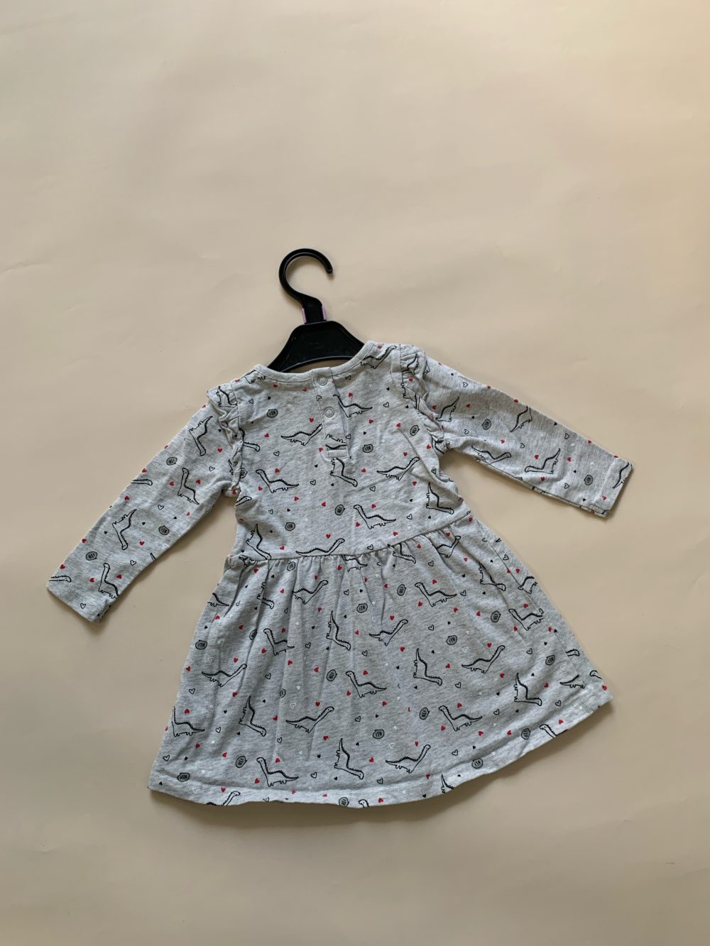 Set 2 đầm tay dài Mother Care hoạ tiết màu xám, xanh - Ảnh 7