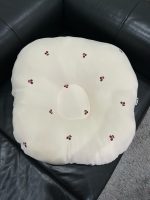 Gối chống trào ngược Rototo bebe cotton lụa hoạ tiết cherry ( còn túi đựng) - Ảnh 6