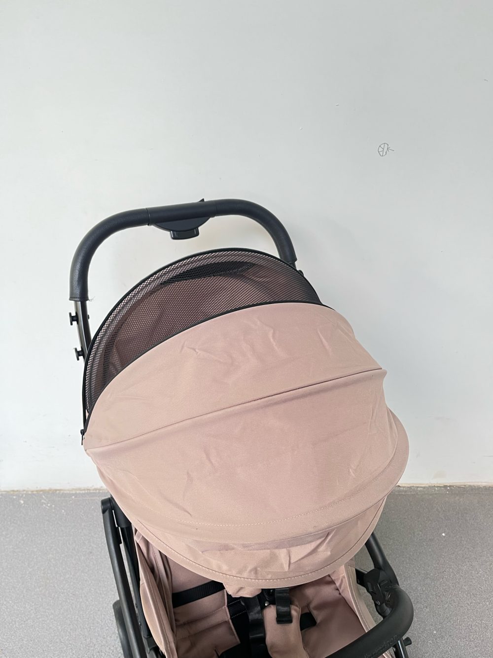 Xe đẩy gấp gọn Hamilton X1 plus màu nâu ánh hồng ( size: sơ sinh -> 20kg) - Ảnh 4