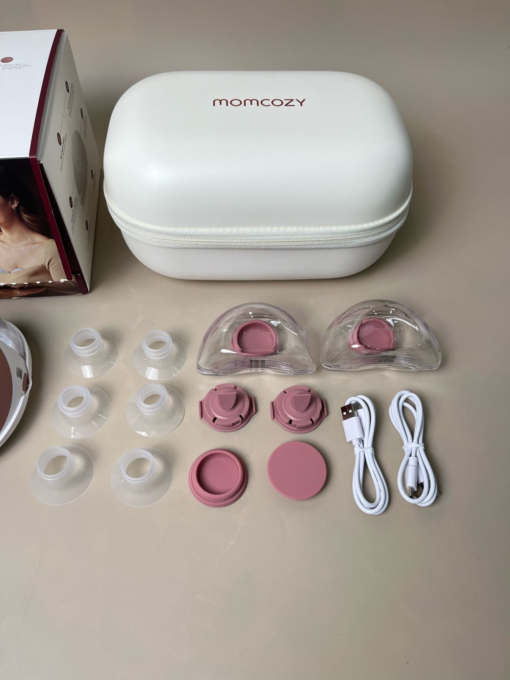 Máy hút sữa không dây MOMCOZY M9 ( full box, BH 22/4/2027) - Ảnh 6