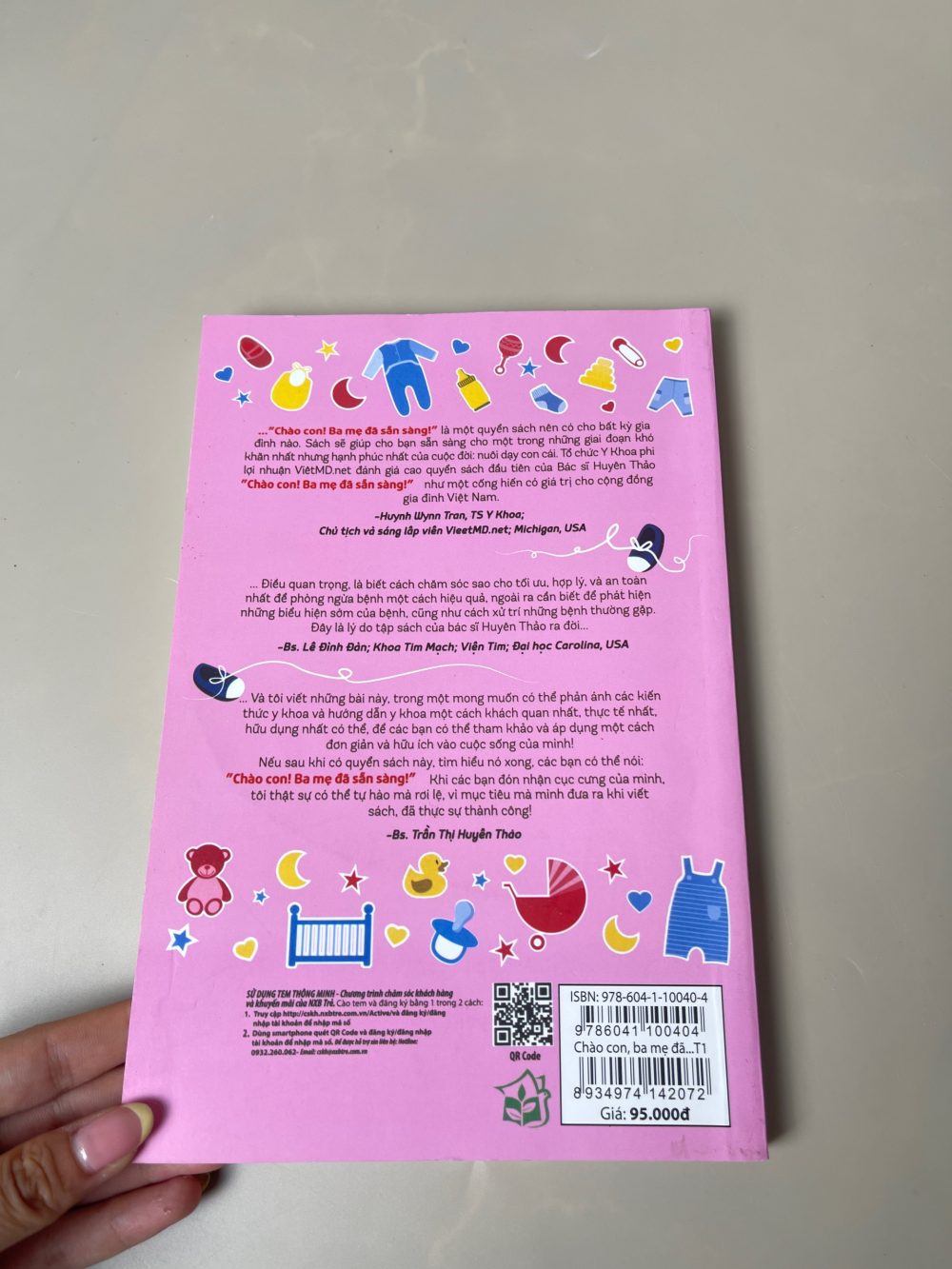 Set 2 sách Chào con ba mẹ đã sẵn sàng và Nuôi con không phải là cuộc chiến 1 - Ảnh 7