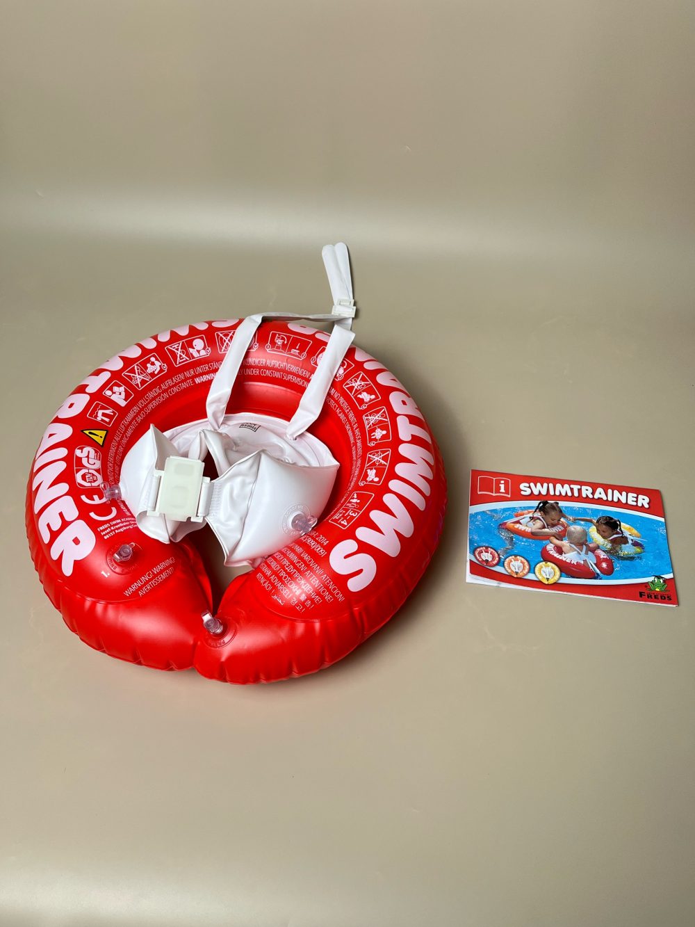 Phao Bơi Swimtrainer màu đỏ đỡ lưng cho bé ( size: 3m->4y~ 6->18kg) - Ảnh 5